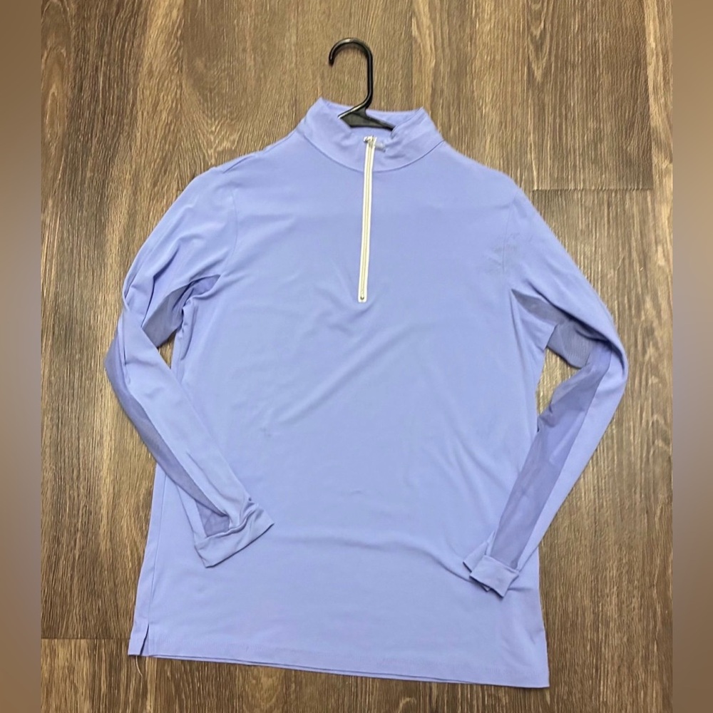 THE TAILORED SPORTSMAN Ladies’ IceFil Quarter-Zip Long Sleeve Sun Shirt- Large
